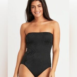 Hermoza Black One Piece Swimsuit